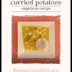 Curried Potatoes - Vegetarian Recipe