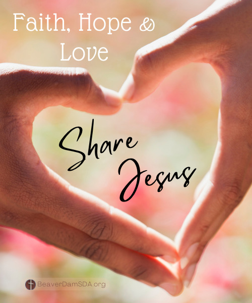 Sharing Jesus Faith Hope Love